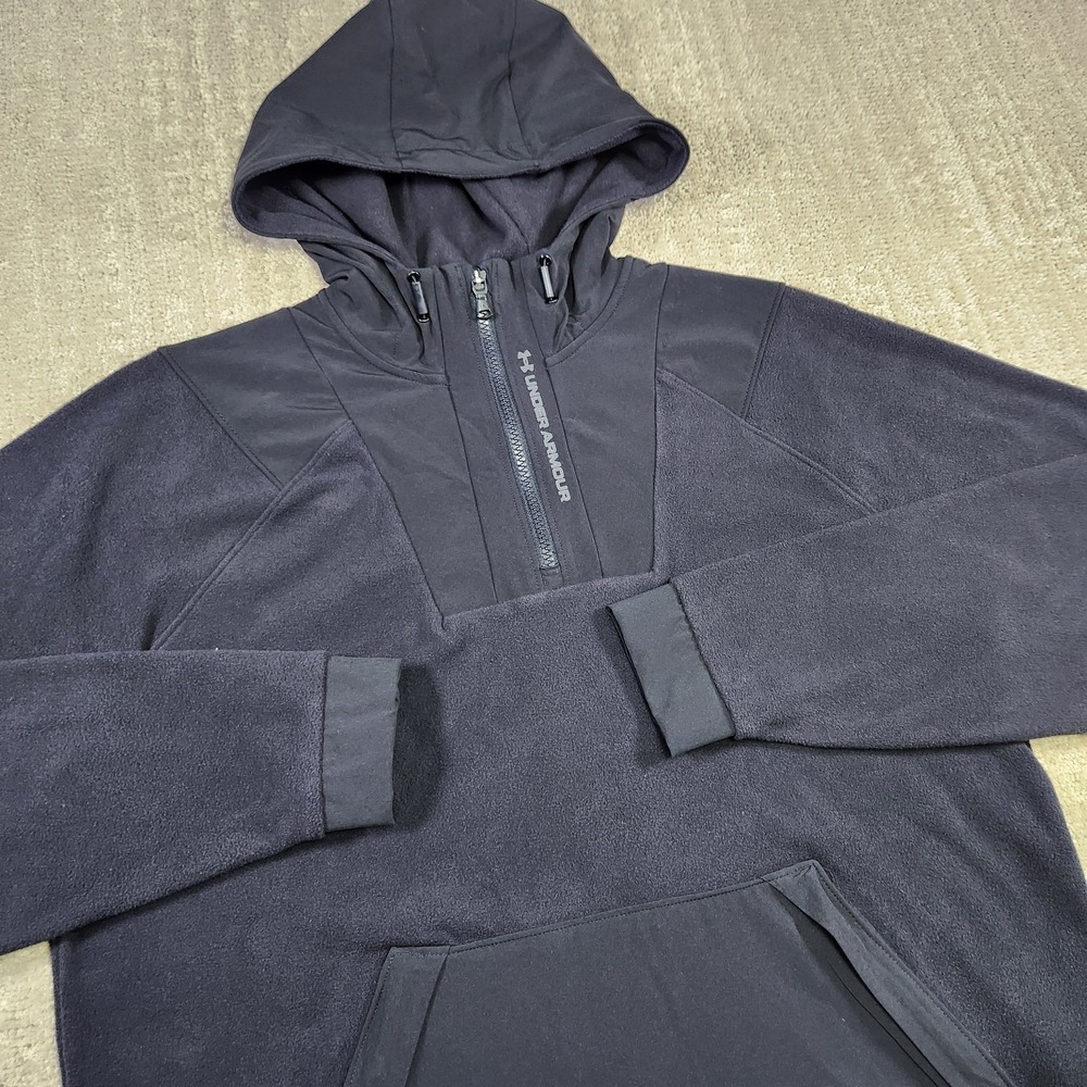 Under Armour Hoodie Men Medium Rushed Fleece Celliant Rush Tb12 Recovery Train